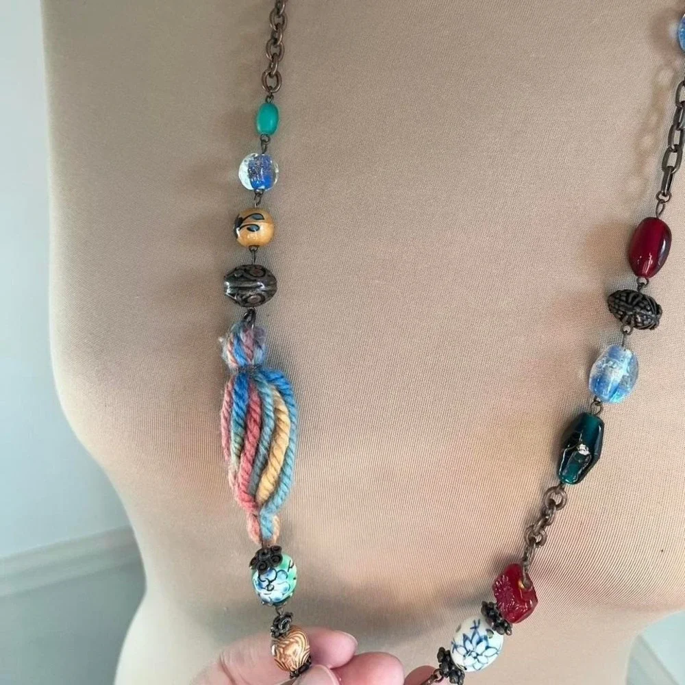 Vintage‎ Art Deco Beaded Necklace